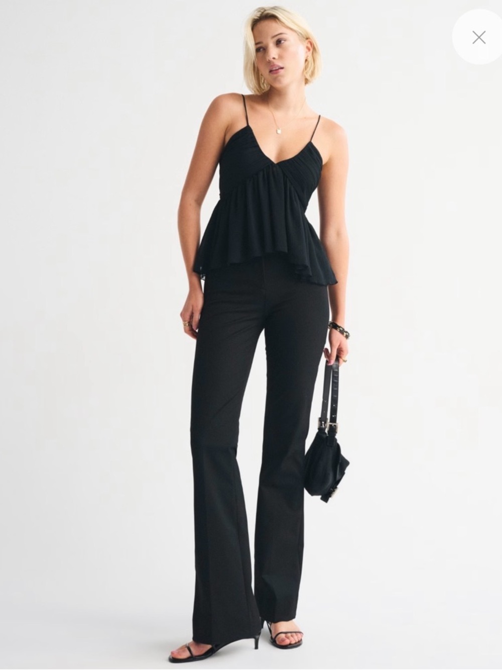 A&F Forme Bootcut Pant